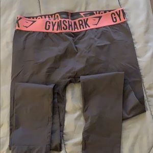 Gymshark Size Large Pink and Grey Leggings
